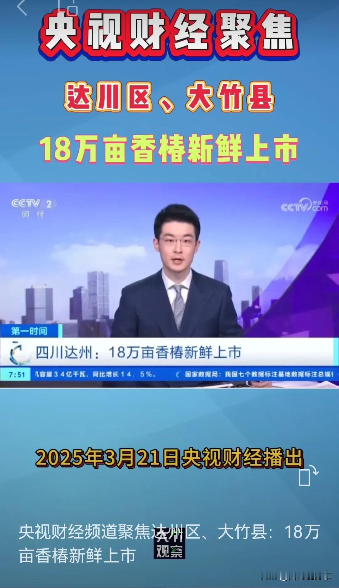 今年的春天，我的家乡大竹县石河镇火了，是真的火了。

央视多个频道，四川卫视，都