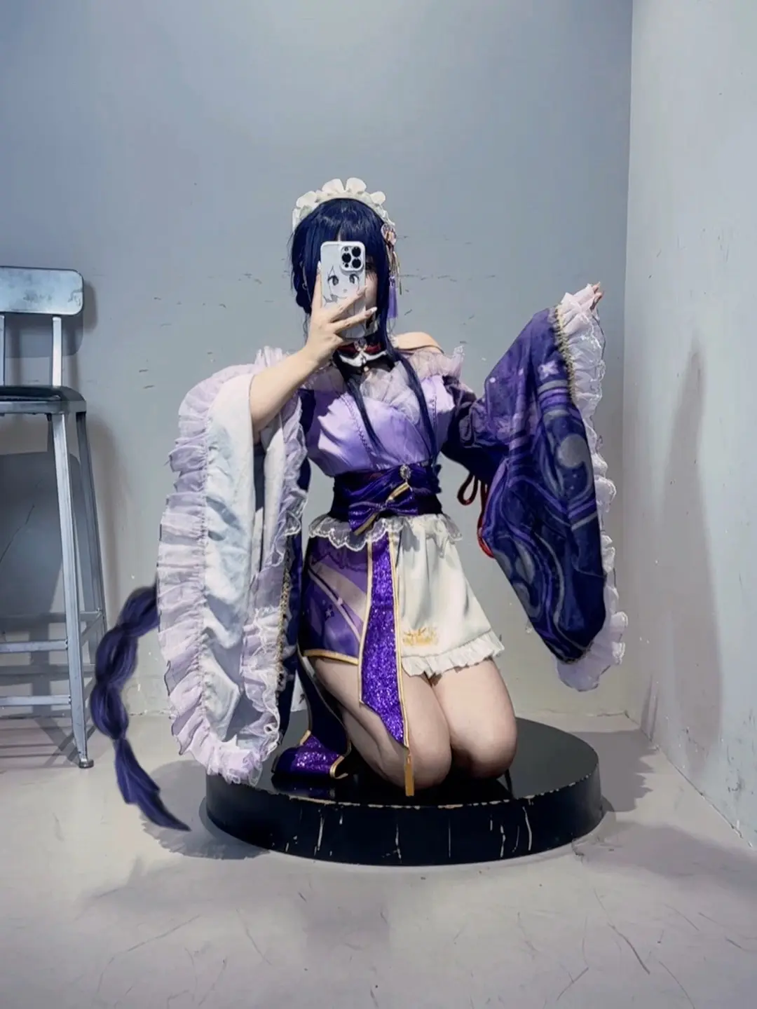 紫色有韵味。