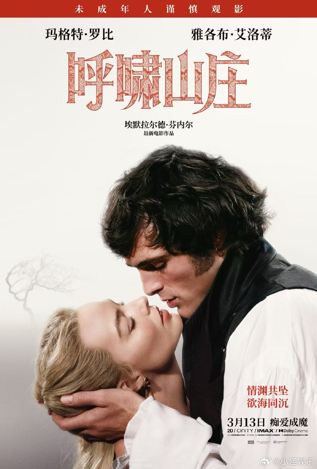 呼啸山庄戒断反应 看呼啸山庄的后遗症电影呼啸山庄 爱到偏执，痛到失语，《呼啸山庄