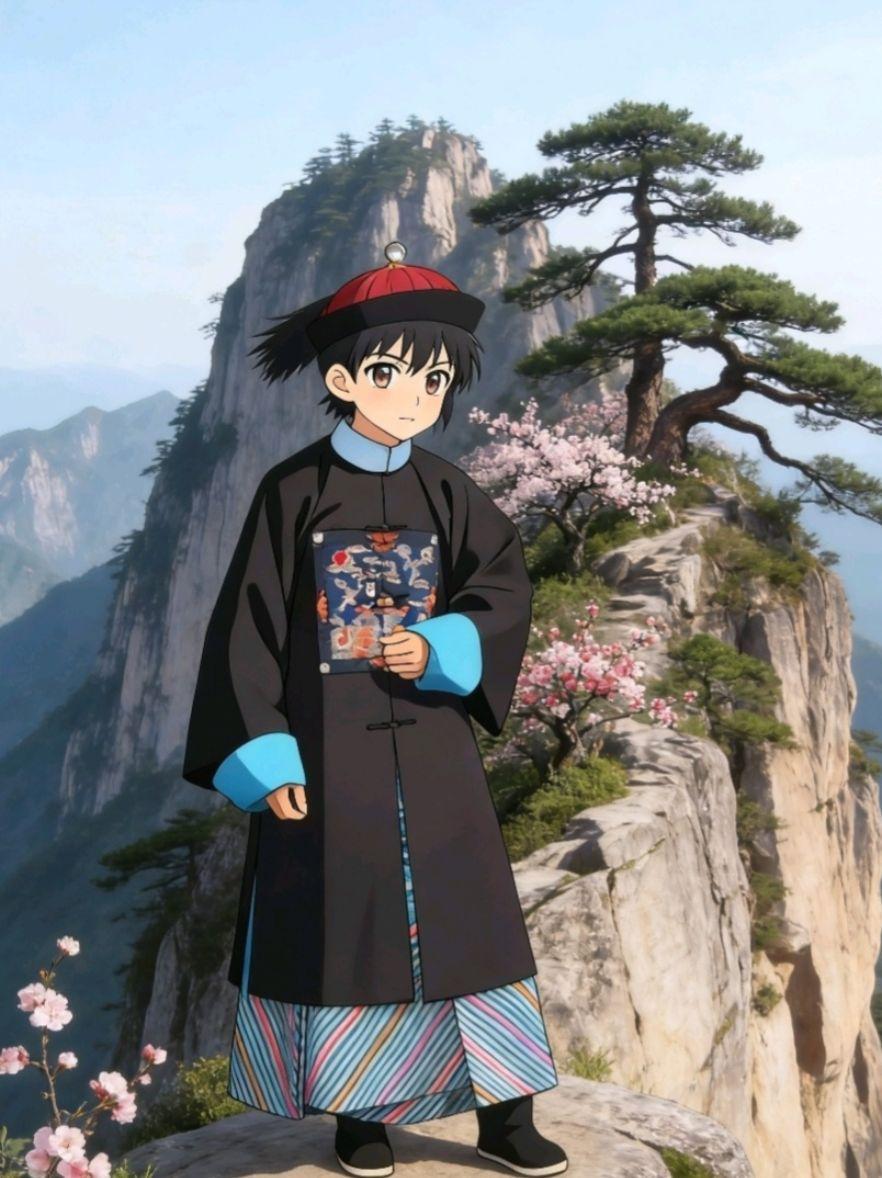 我用摄影看世界 清代服飾动漫角色 漫画头像