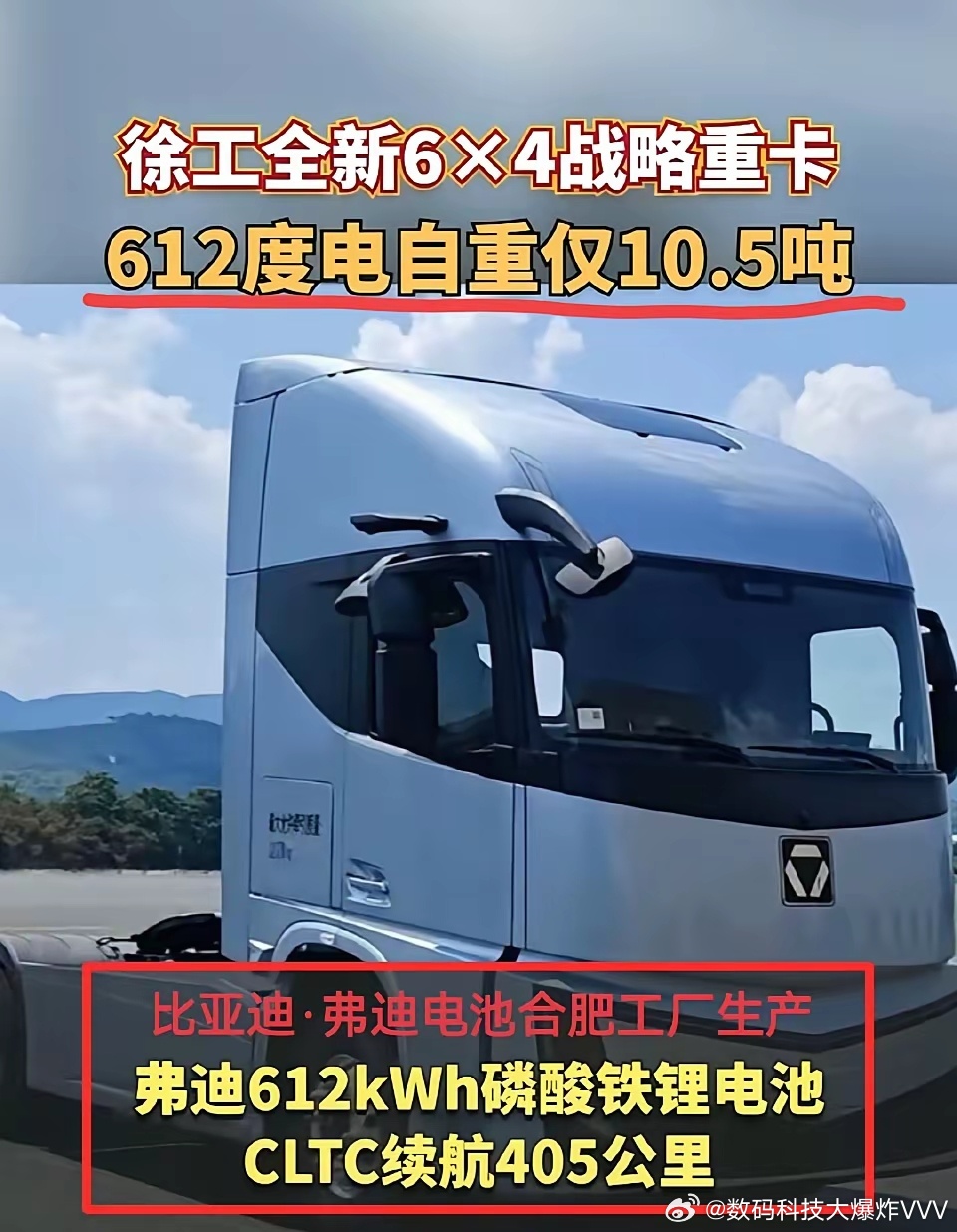 徐工和比亚迪合资的徐工弗迪，二期20GWh产线明年就要投产了 ​​​