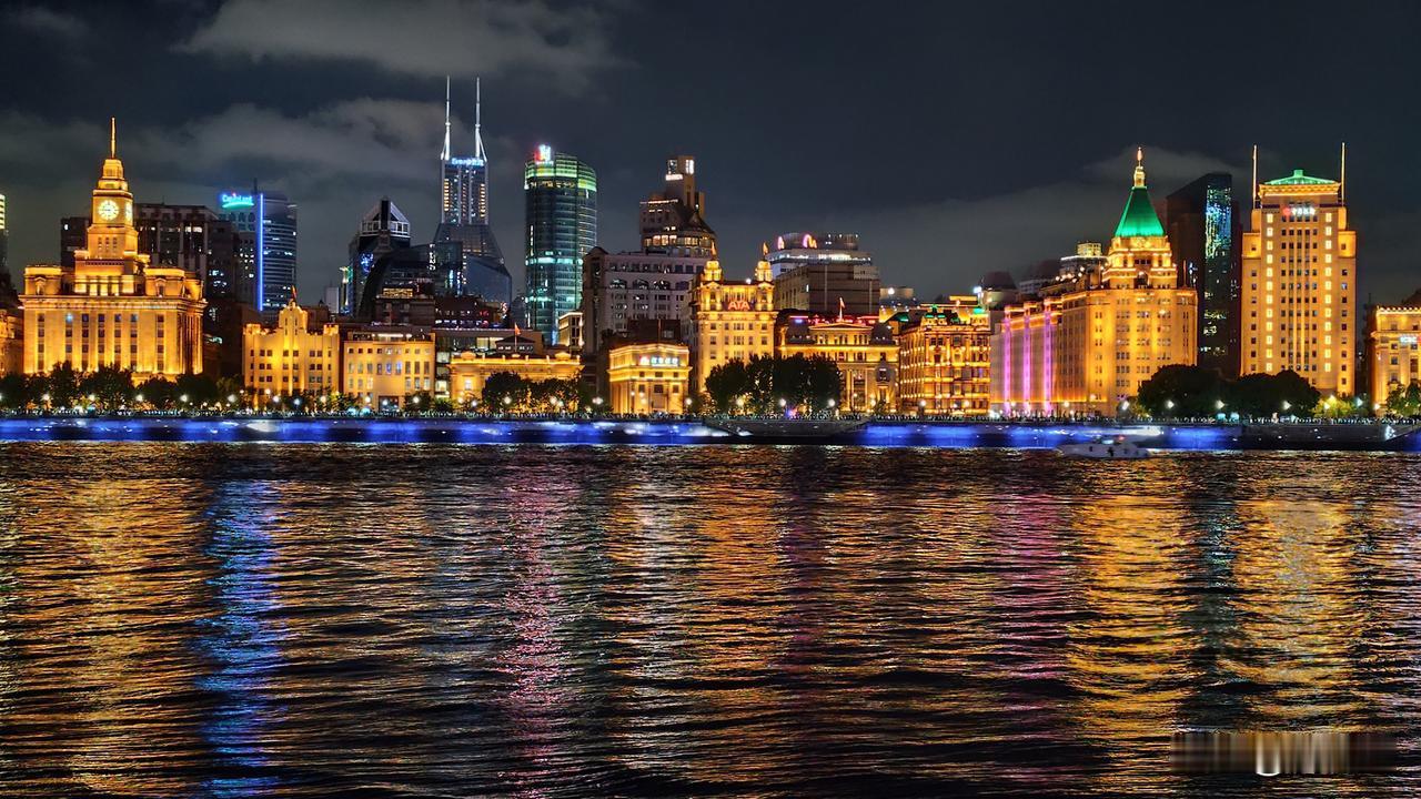 分享一下你随手拍下的照片浦江夜景美如画