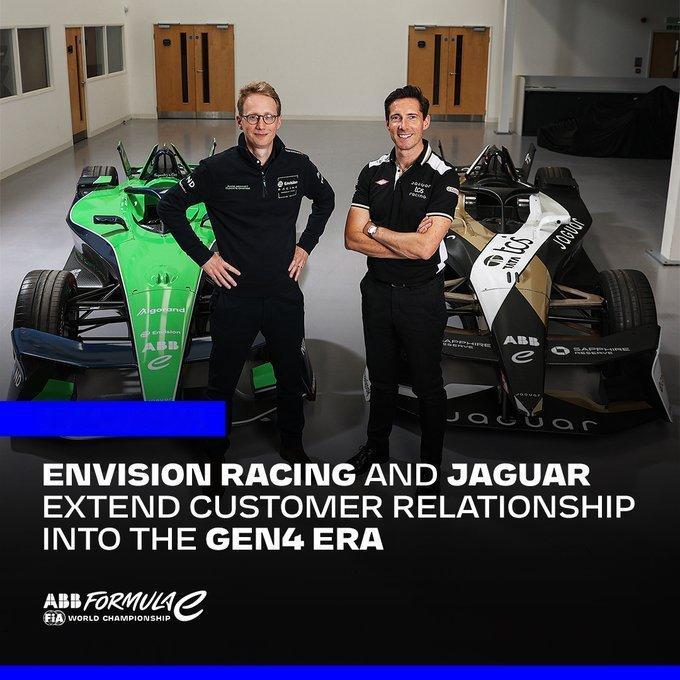 FormulaE2026FE电动方程式上海站 远景车队将继续在 GEN4 时代成