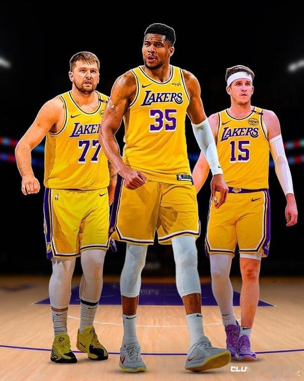 这三巨头一共赢得了多少个总冠军？湖人