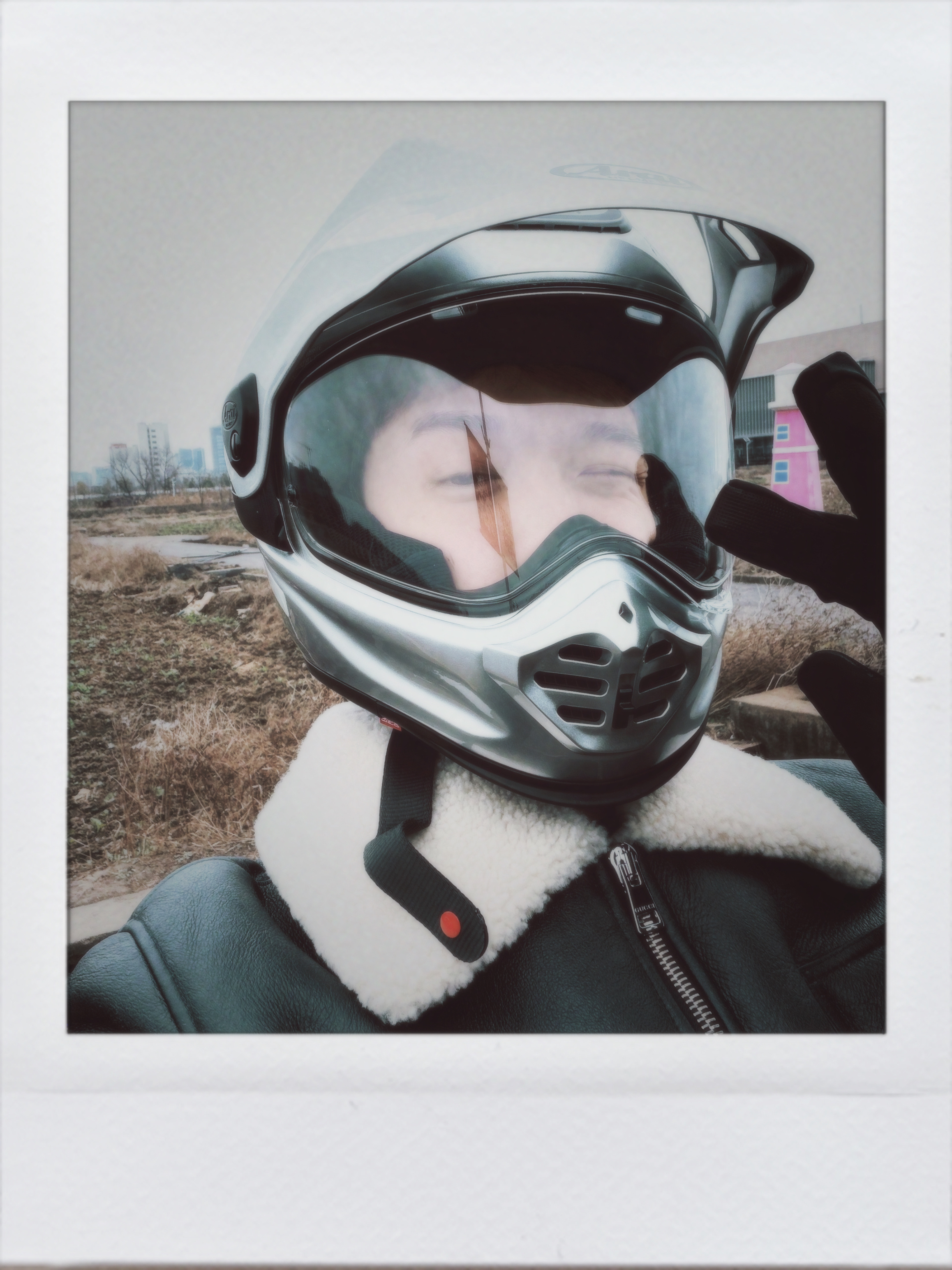 十个勤天新车好型哦，阿昊你也要考摩托车驾驶证吗