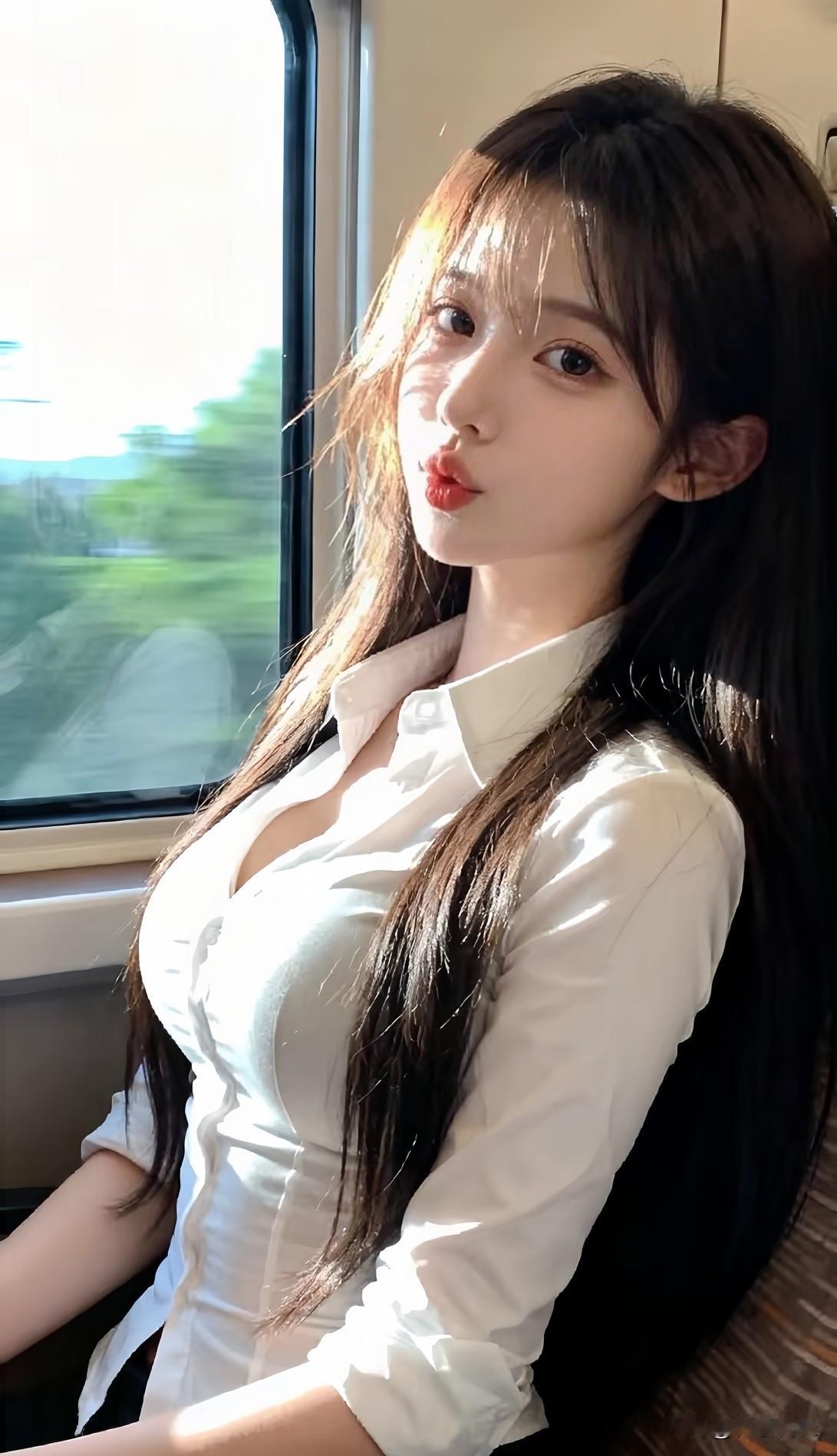 火车上的少女时光， 窗外的风景与你的微笑，美好如画。随手拍记录每一天。 分享你的