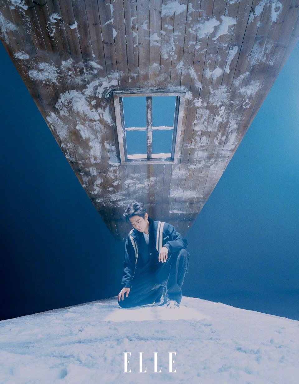 日与夜肖战ELLE开年刊