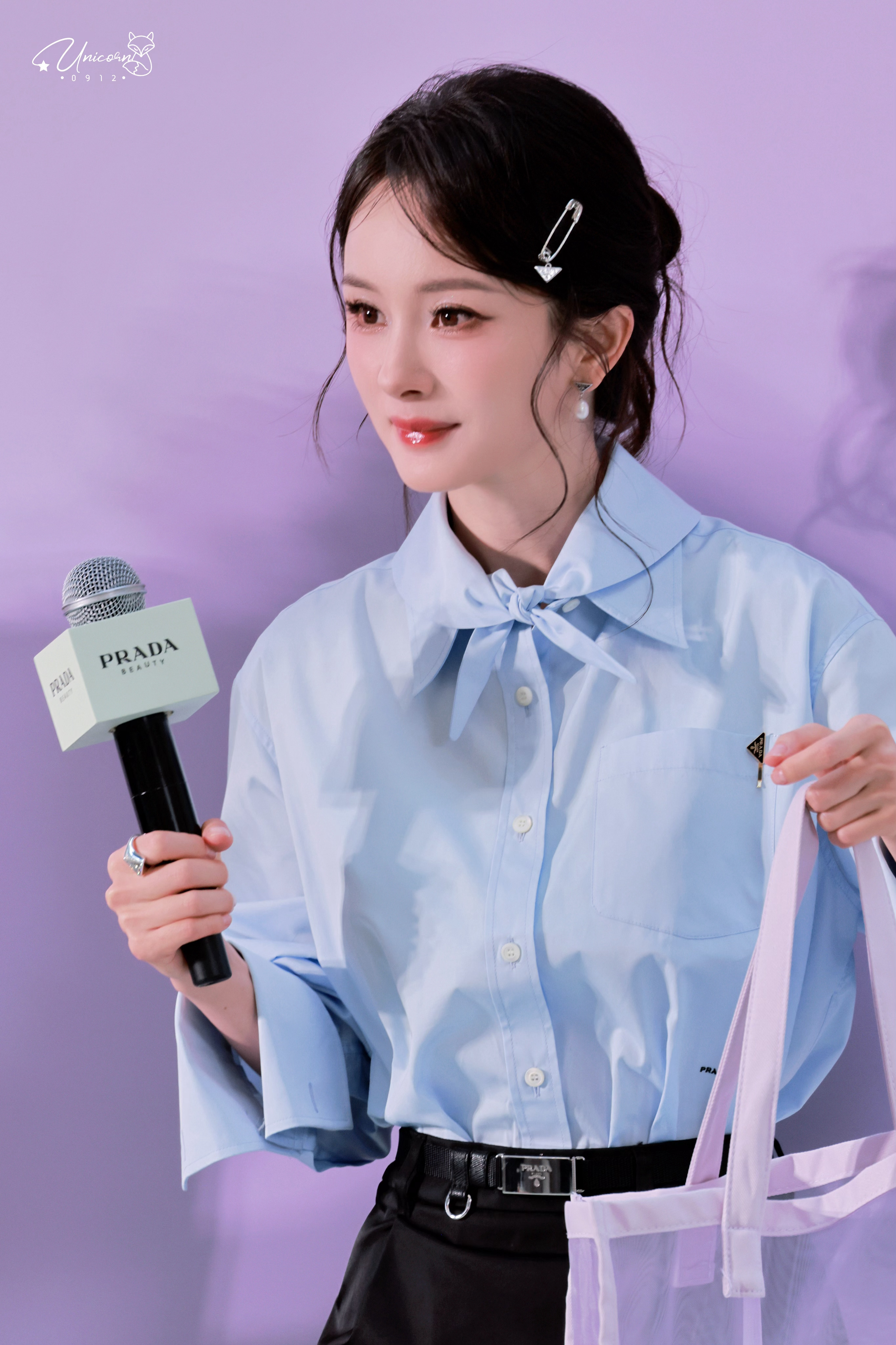 我本莫测杨幂prada香氛代言人杨幂prada品牌代言人 杨幂ELLE金九封面