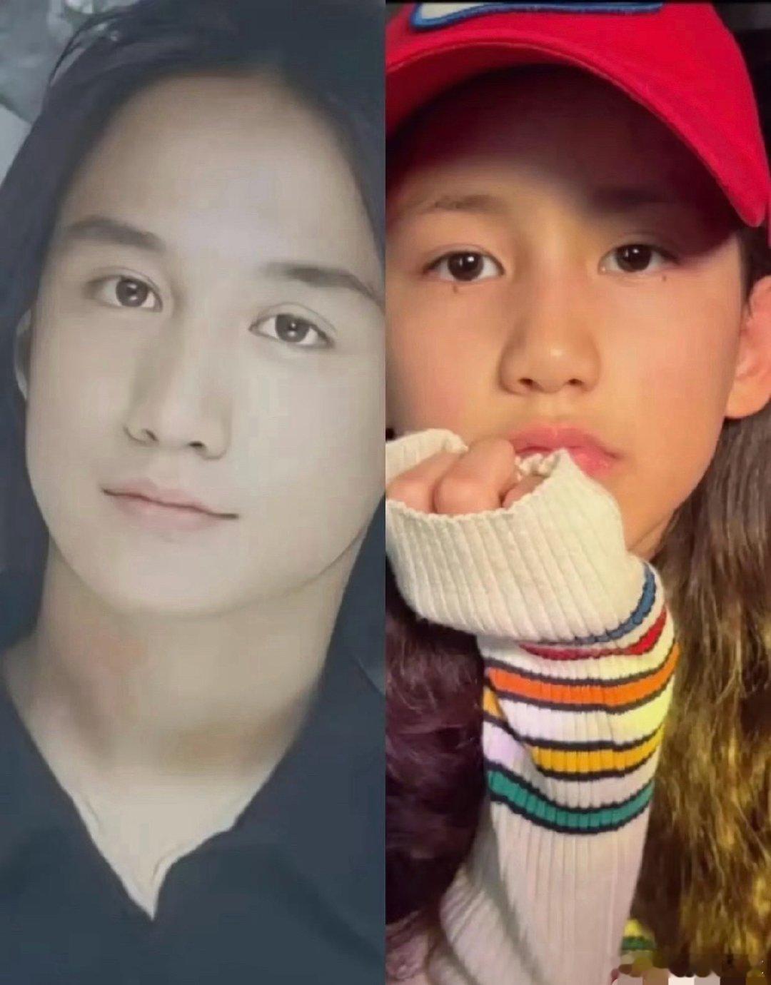 黄磊二女儿和黄磊一模一样近日，黄磊与孙莉的二女儿黄少艾（多妹）一段担任校园乐队主