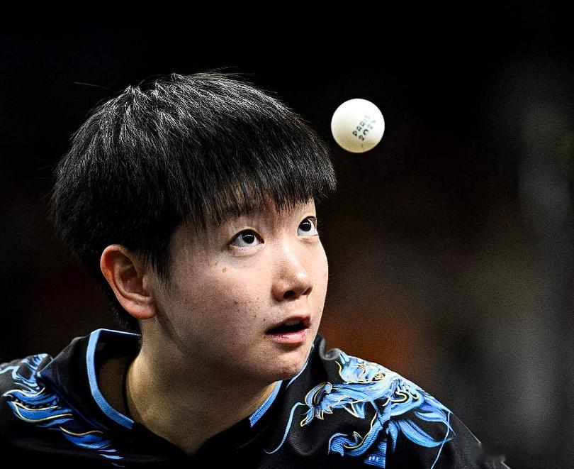 #孙颖莎或成就433天最快大满贯# 陈梦的水平跟2021年差不了多少，但孙颖莎是