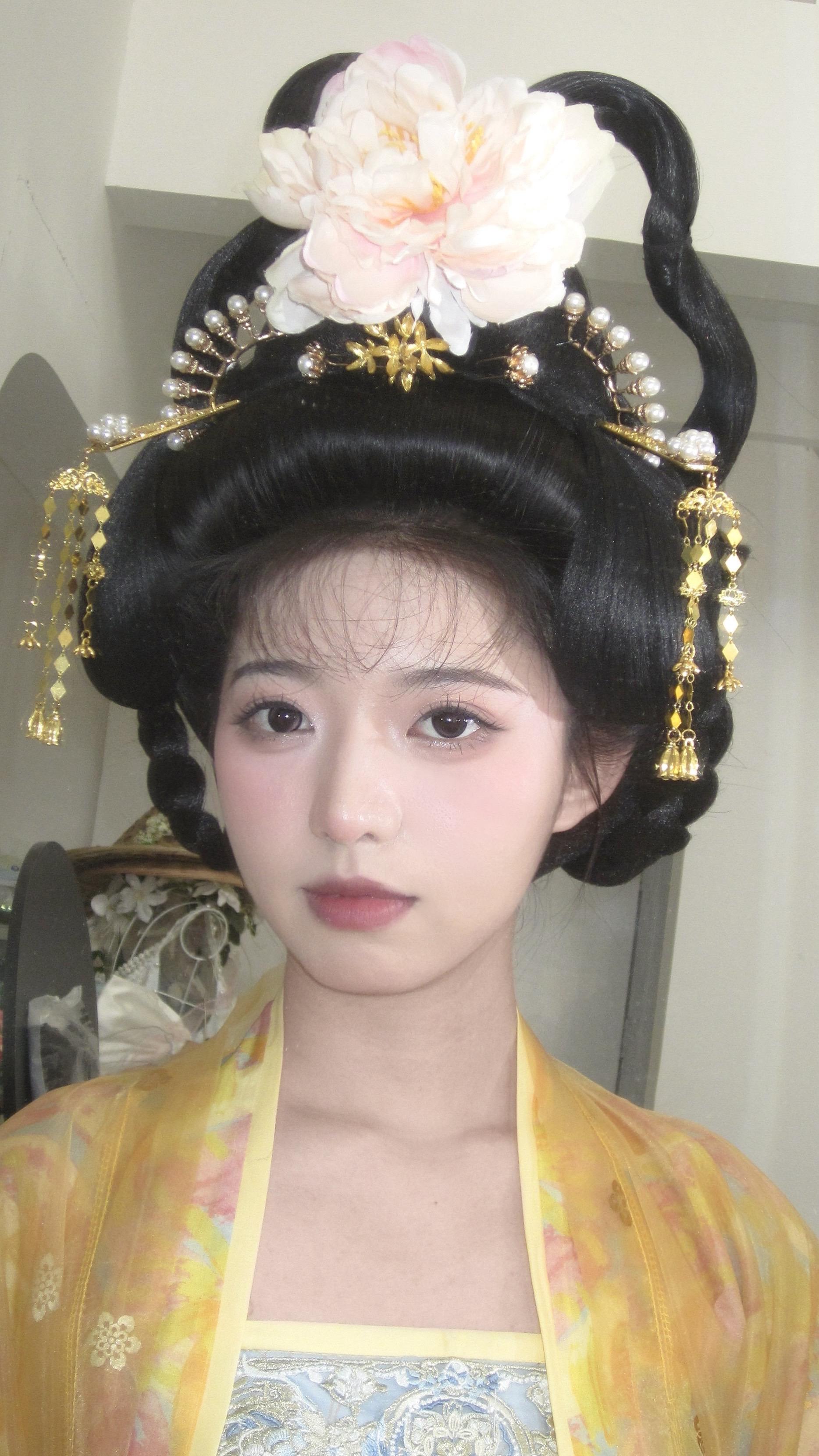 妆造 发型汉服妆造汉服发型 国风合伙人