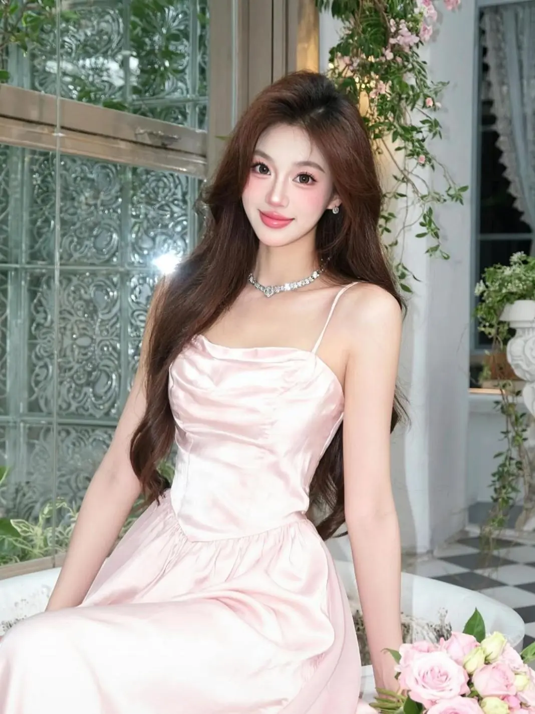 AI甜美蕾丝写真 随变ai随便玩