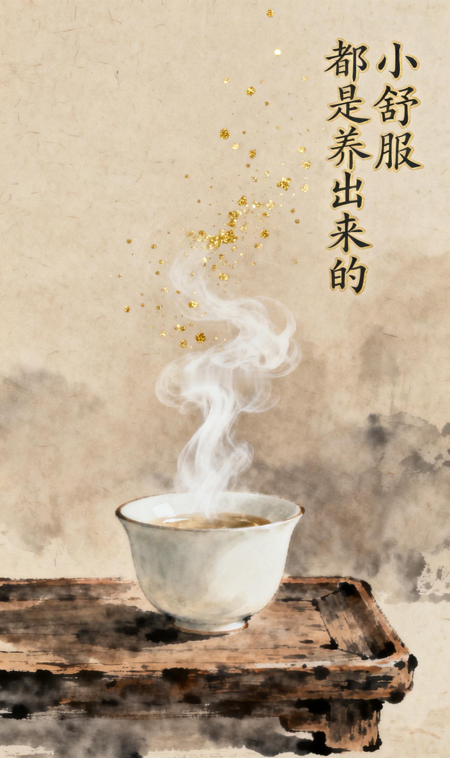 身体给过的小小好消息，也该算进福气里：睡得比前阵子沉，胃口慢慢回来，复查结果平稳