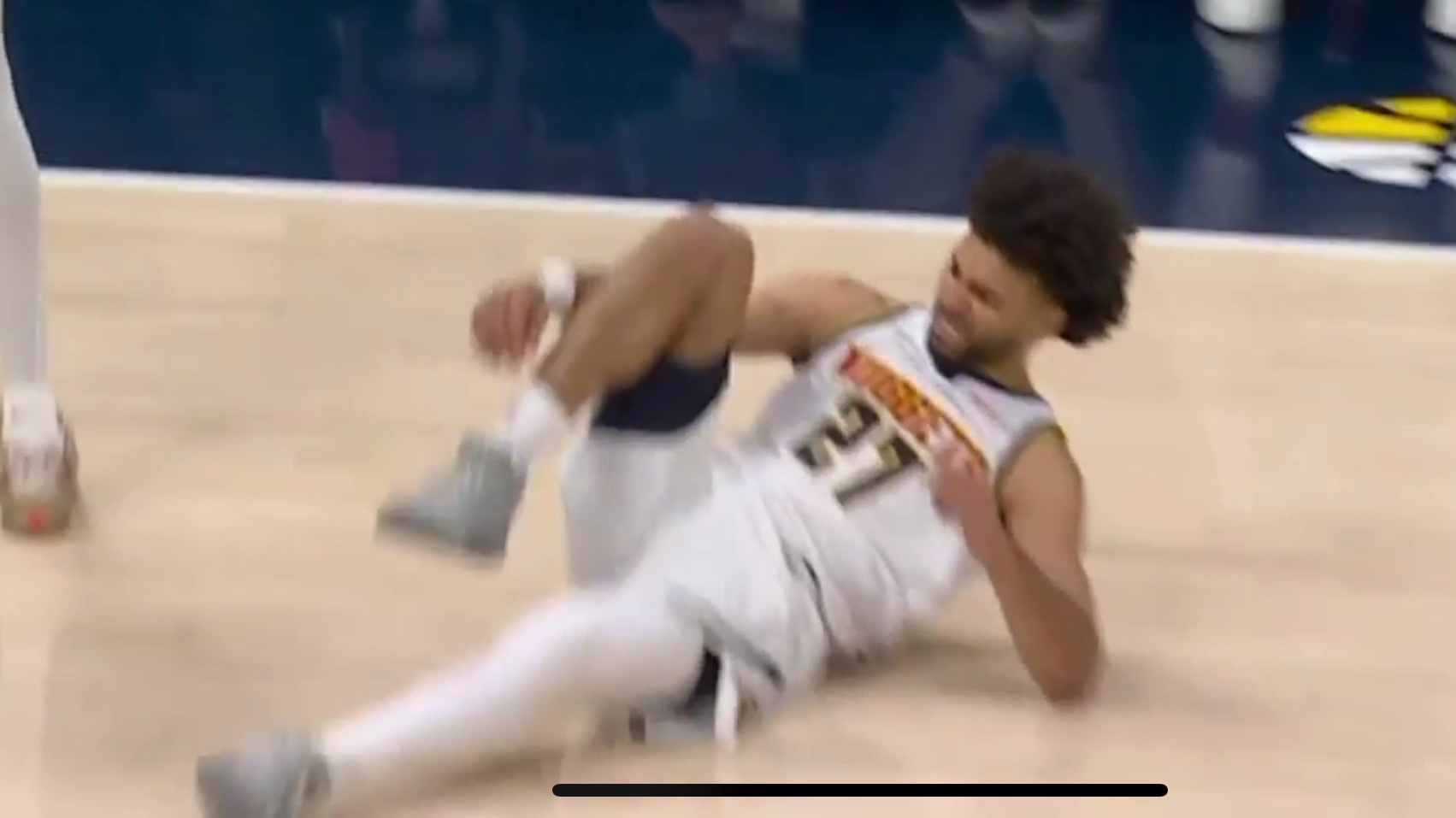 吓我一跳，还好没什么事森林狼vs掘金