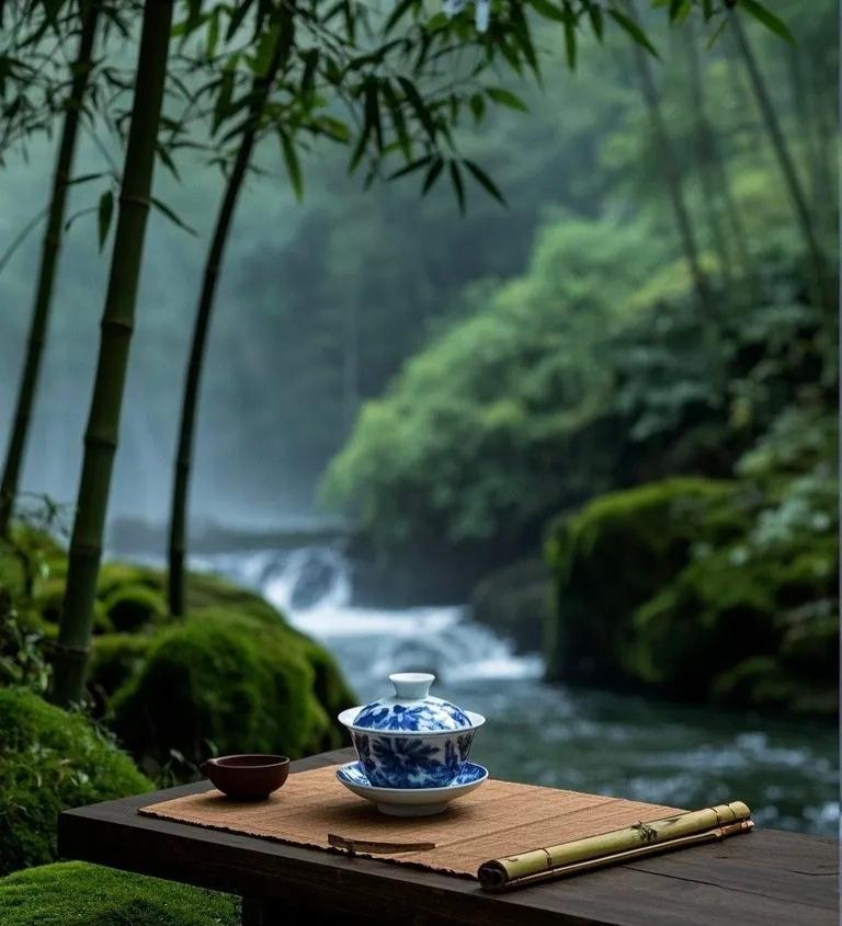 愿我们都能：以茶水洗心，以清净度日。
一半烟火，一半清欢，
得失随缘，自在随心。