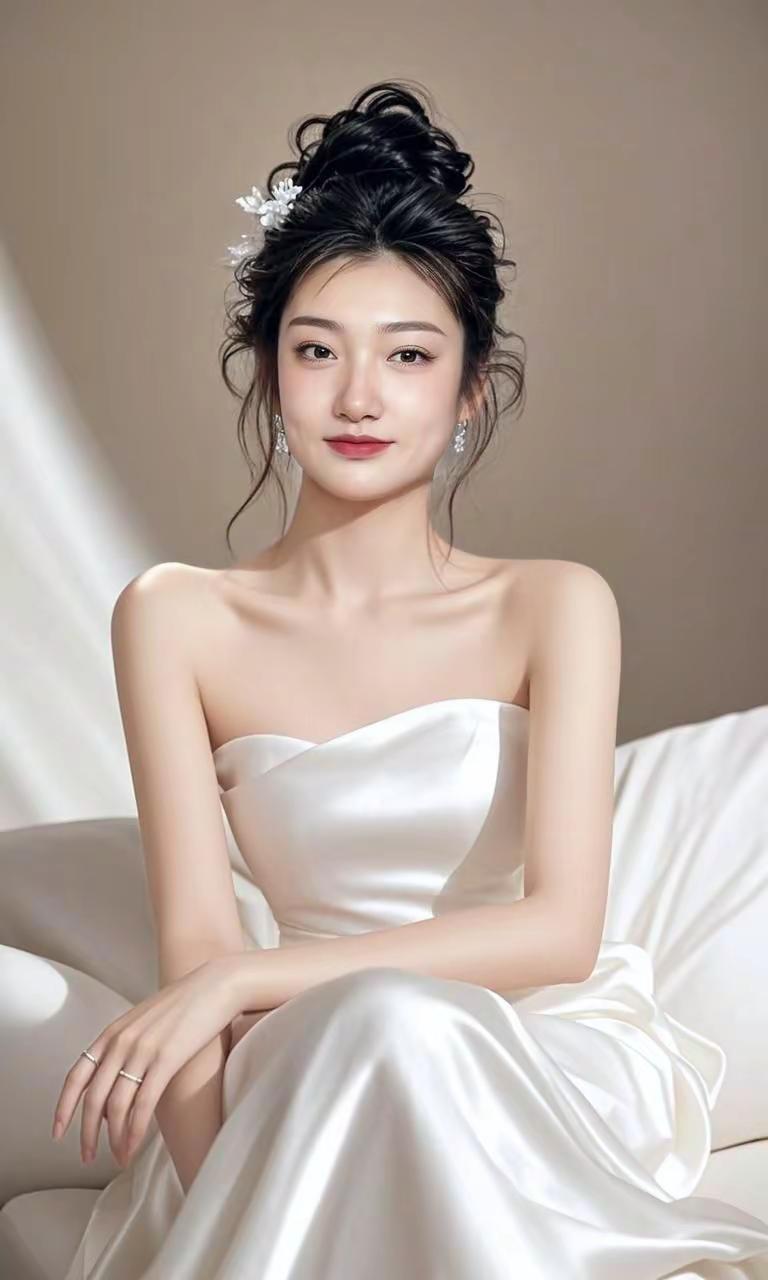 AI优雅凝眸 李梦