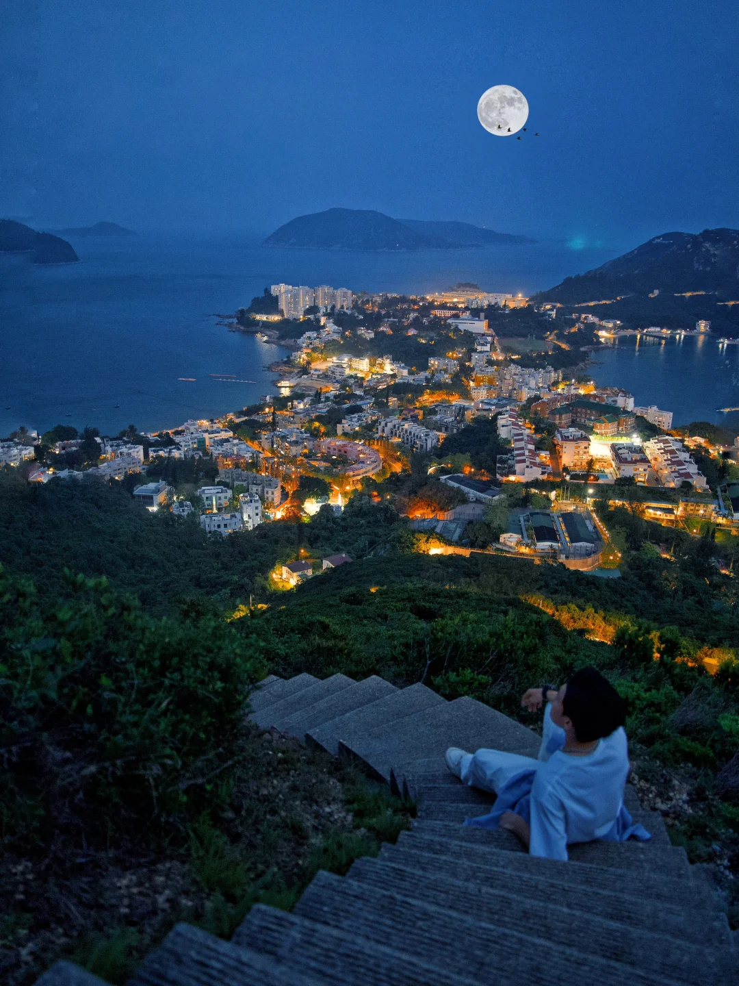 傍晚7点，我在香港看到了治愈我一生的风景