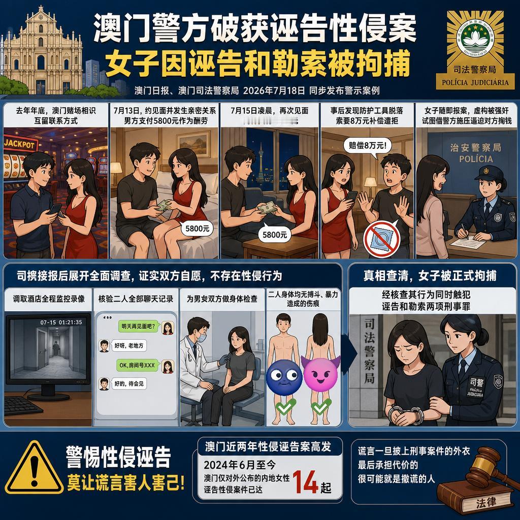 为了要几万块钱，硬生生把自己送进牢房，这操作真是让人看不懂。

澳门警方最近通报
