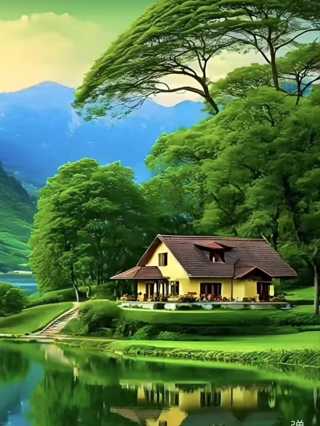 春日偶得
门外风光醉客心，
几番迷逐不知深。
今朝始识平常路，
轻推心门当下寻。