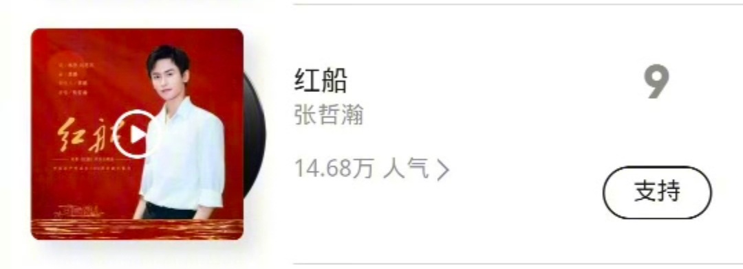 龚俊 cpf 《红船》正式发行❤️💙红船开天辟地，红日东方升起崭新的未来是人生