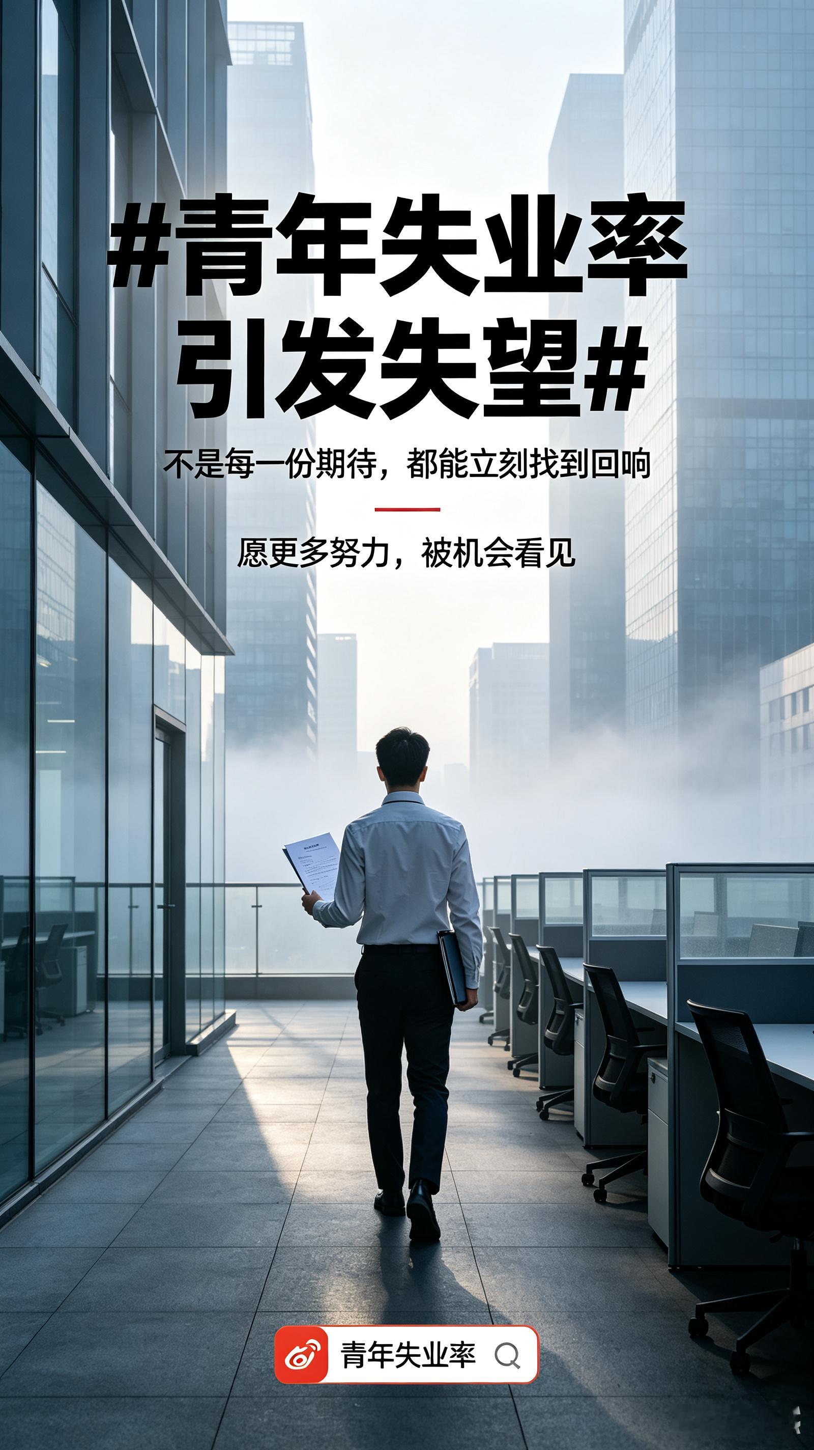 青年失业率引发失望就业的数据牵动着无数家庭。大批毕业生涌入求职市场，岗位竞争加剧