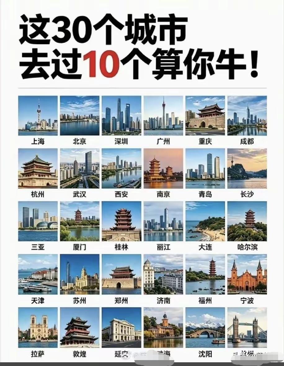 按现代社会发展程度，这样的牛人非常多，大家日子过好了，就想出去走走看看，看不同的