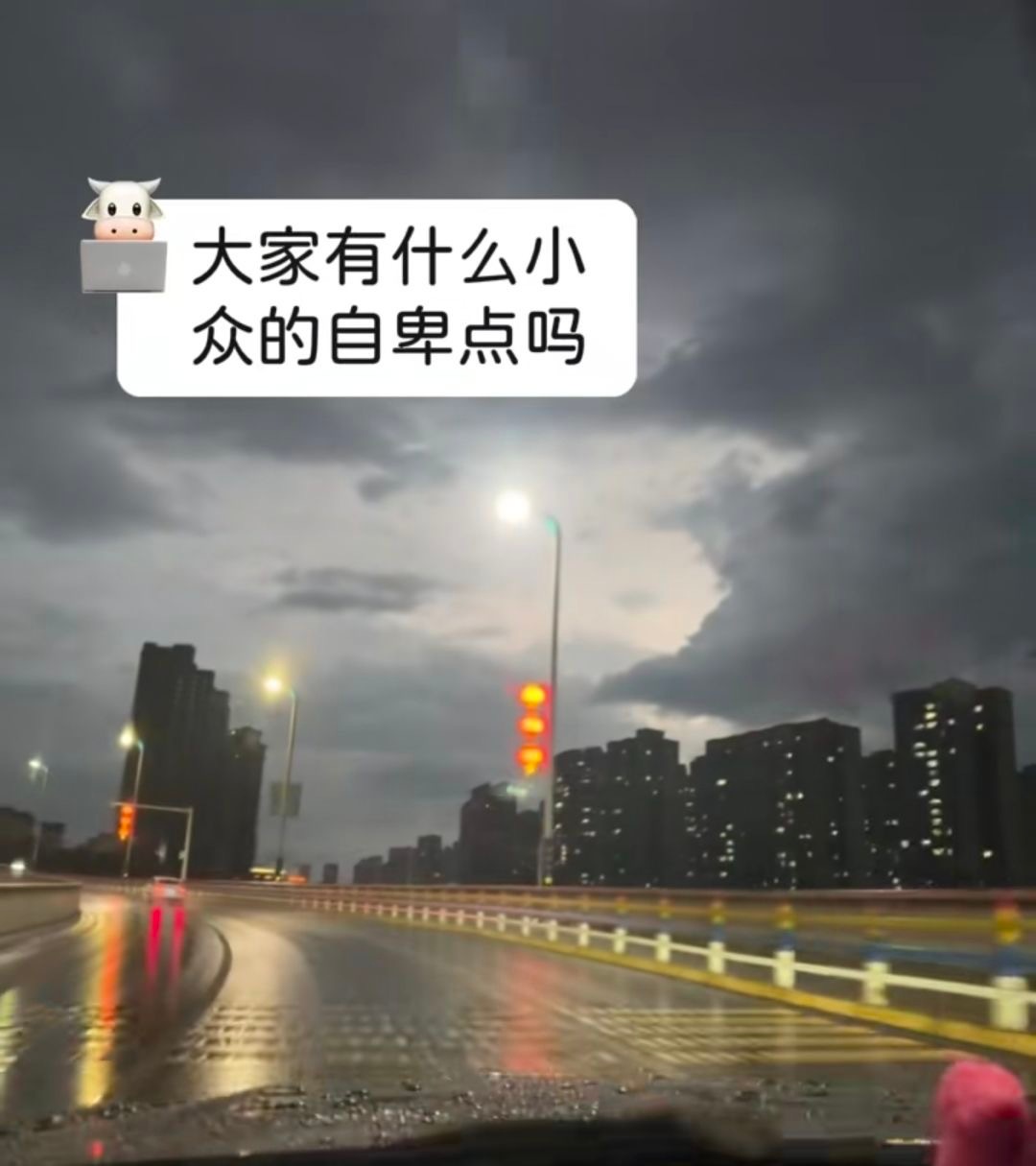 大家有什么小众的自卑点吗？ 