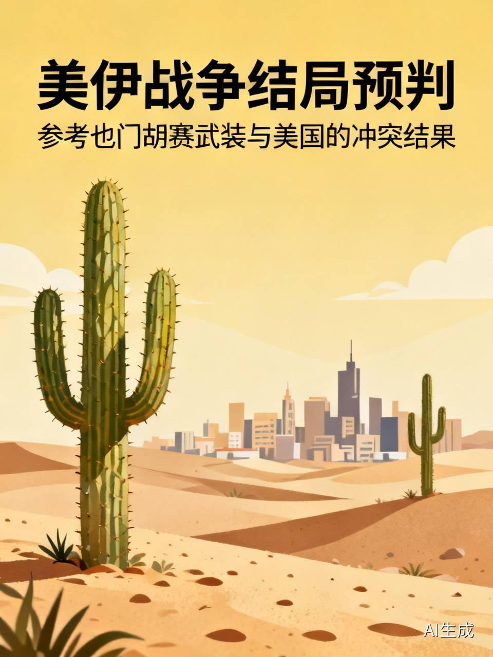 美伊战争会如何结束？参考美国和也门胡赛武装的结果就能知道结局了。也门胡塞武装被美