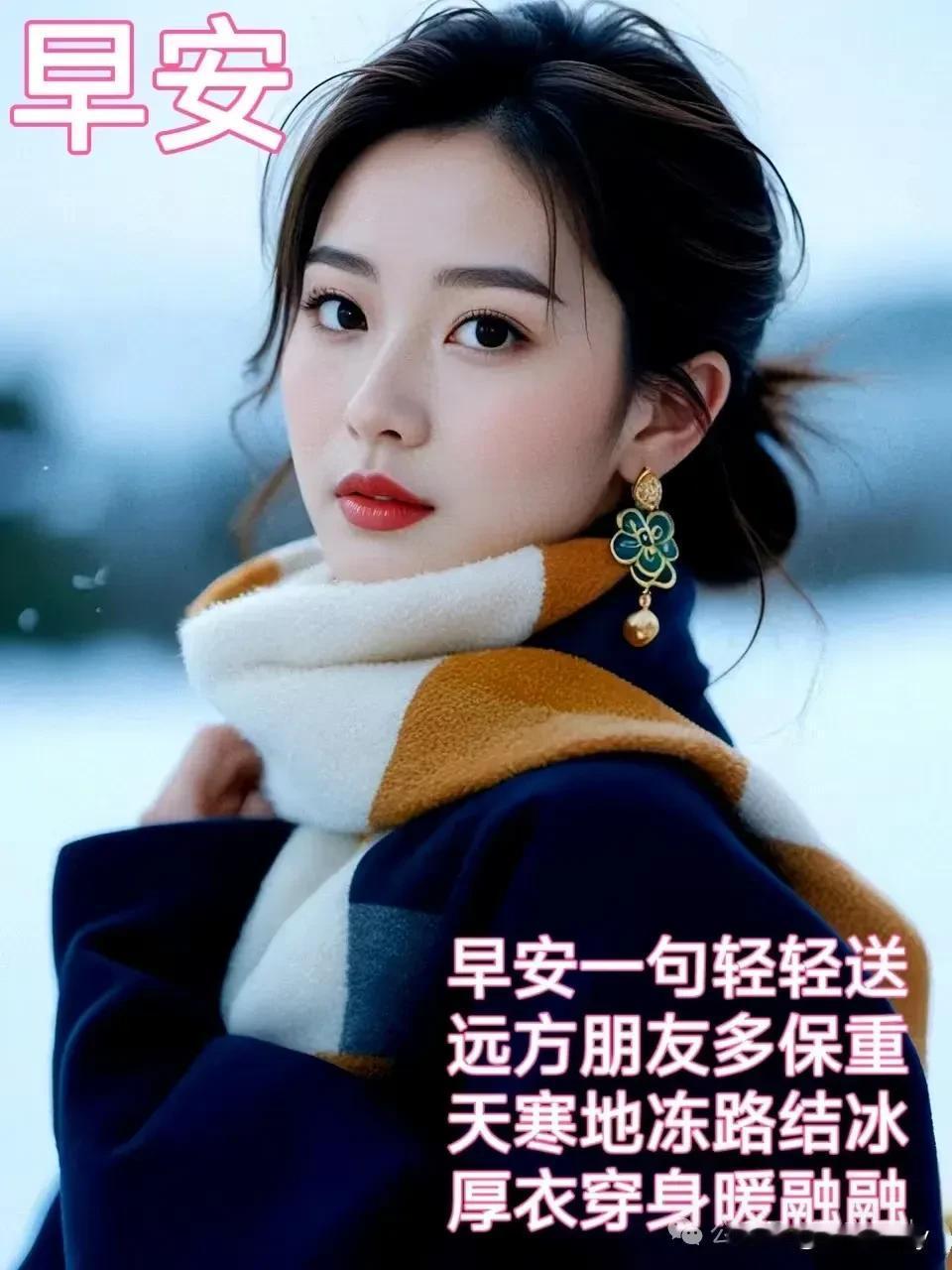 这个冬天，幸福绵延，
与君牵手，笑靥如花绽。
听君笛声悠扬起，
情丝绵绵，心随意