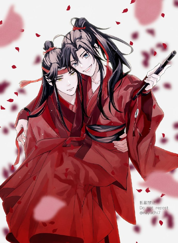 魔道祖师  婚服汪叽羡羡太好看了，忘羡永远热恋[哆啦A梦花心] 