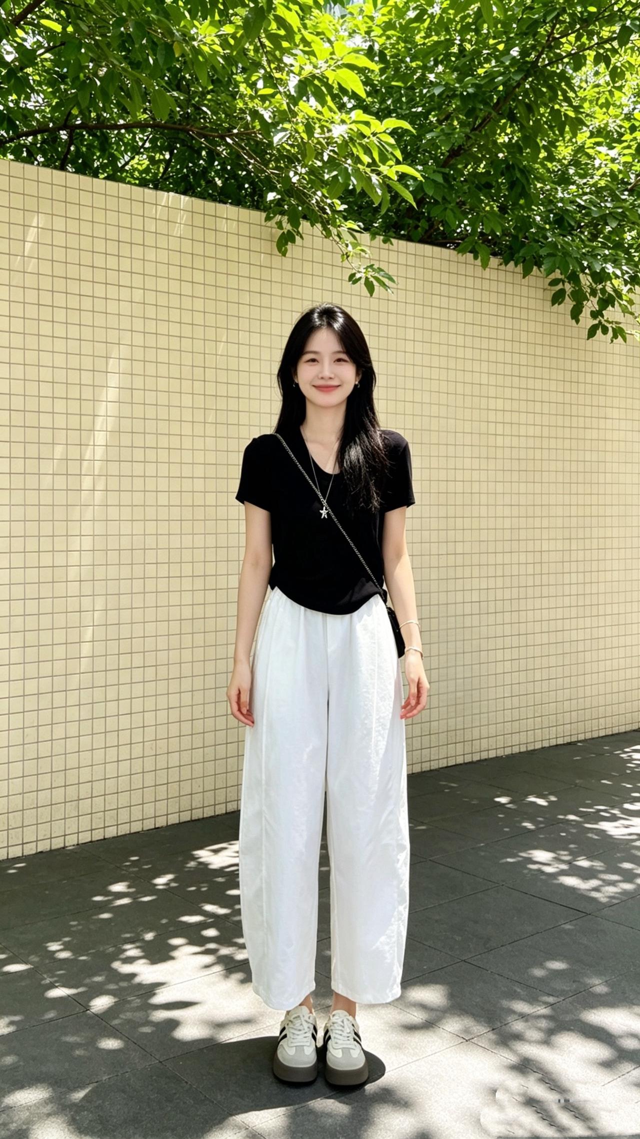 百搭休闲裤 夏季新款显高显瘦显腿长 谁穿谁好看