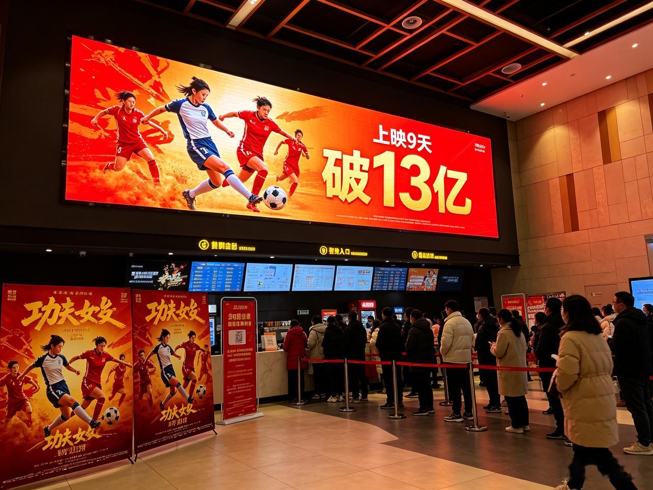 全网破防！《功夫女足》票房破13亿，周星驰鞠躬哽咽太好哭
 
周星驰执导的新作《