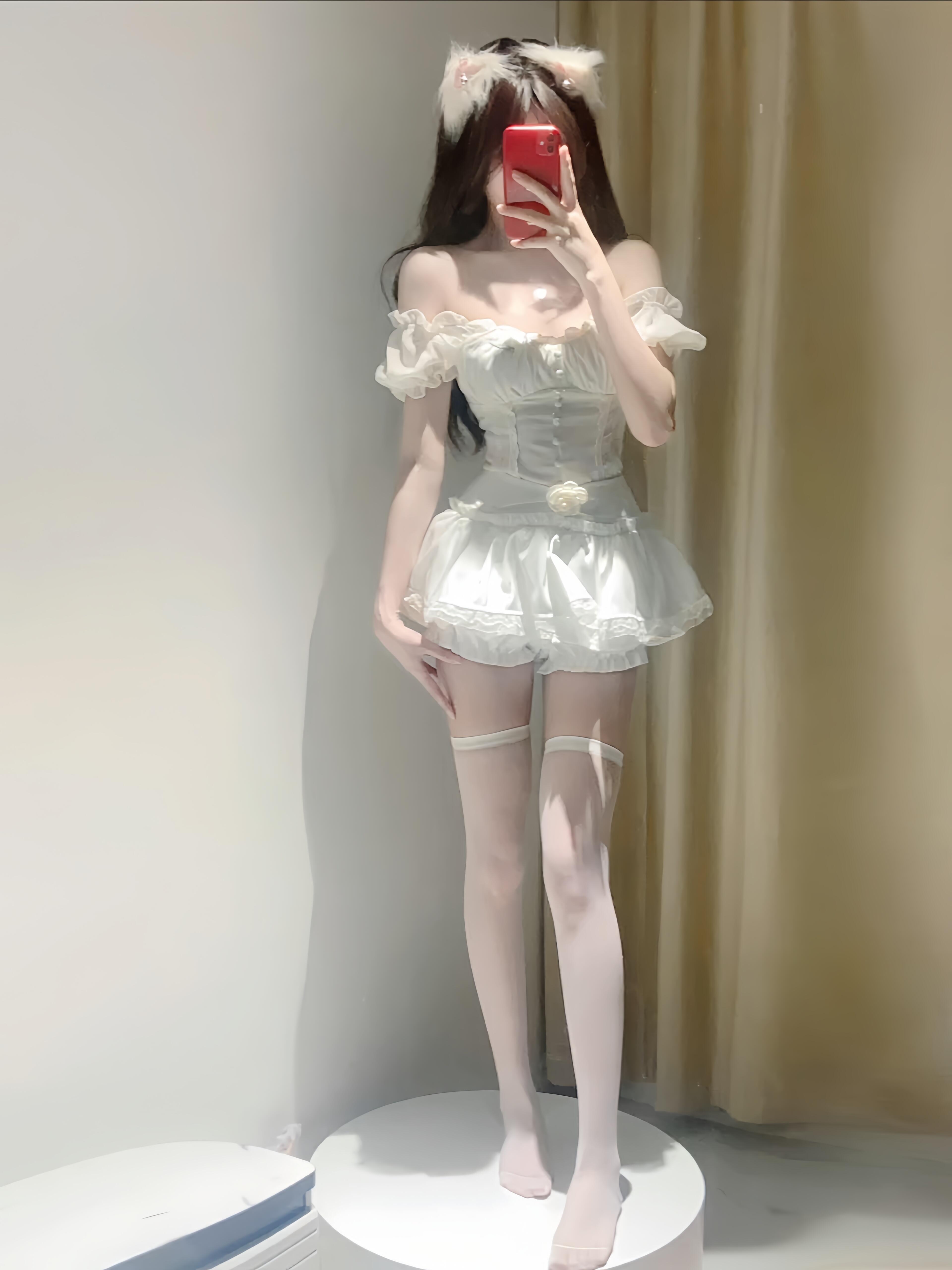 oh～这么甜的裙子我先穿了 ！！ 