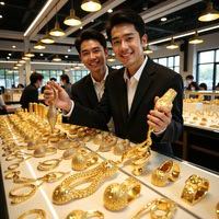 每经网：受国际金价高位回调影响，3月24日品牌金饰普遍跌至1350元/克左右。周