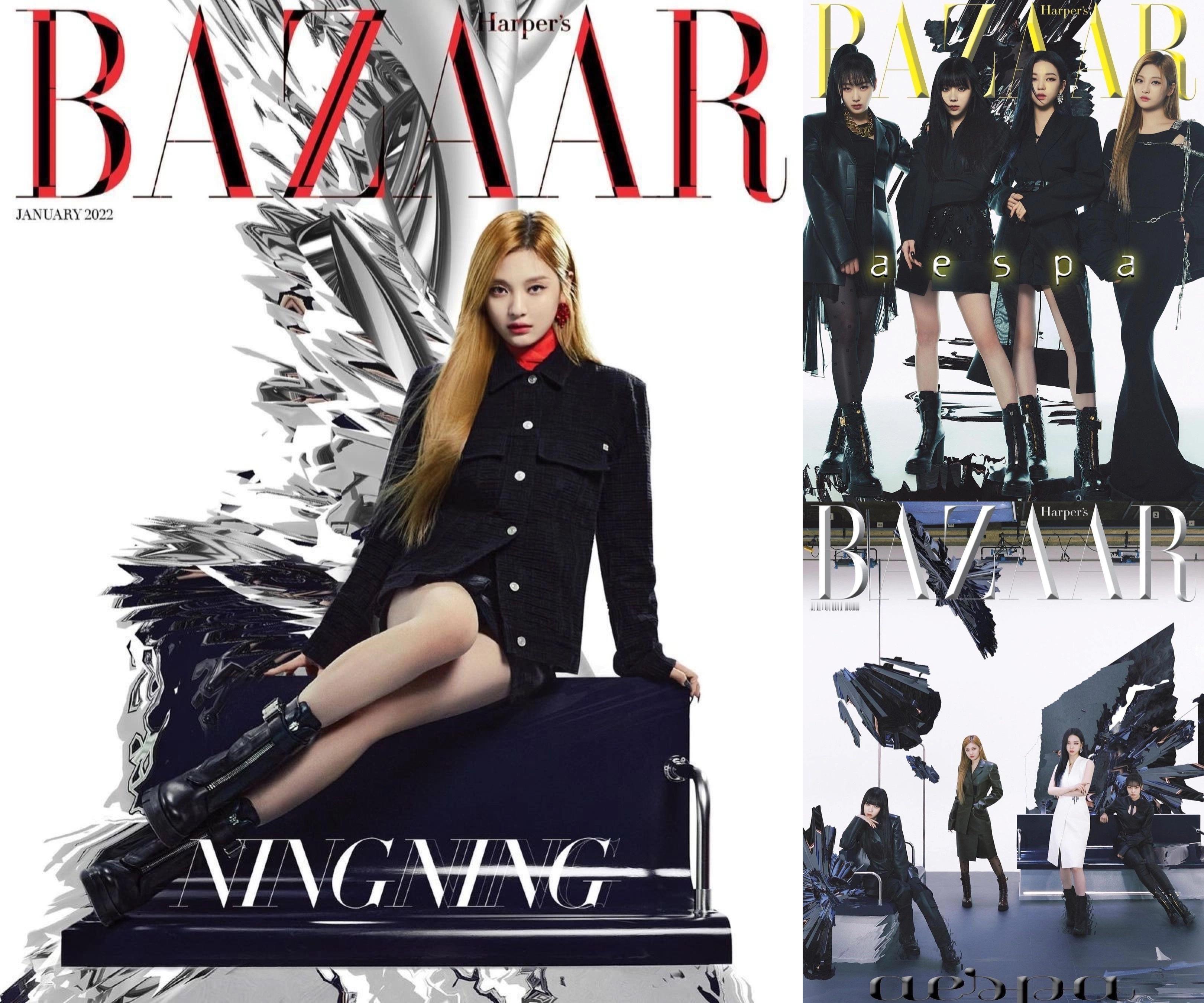 一组图集回顾宁艺卓在韩国的时尚封面履历  📸顶级男女刊封面在手 ，更是创下多本