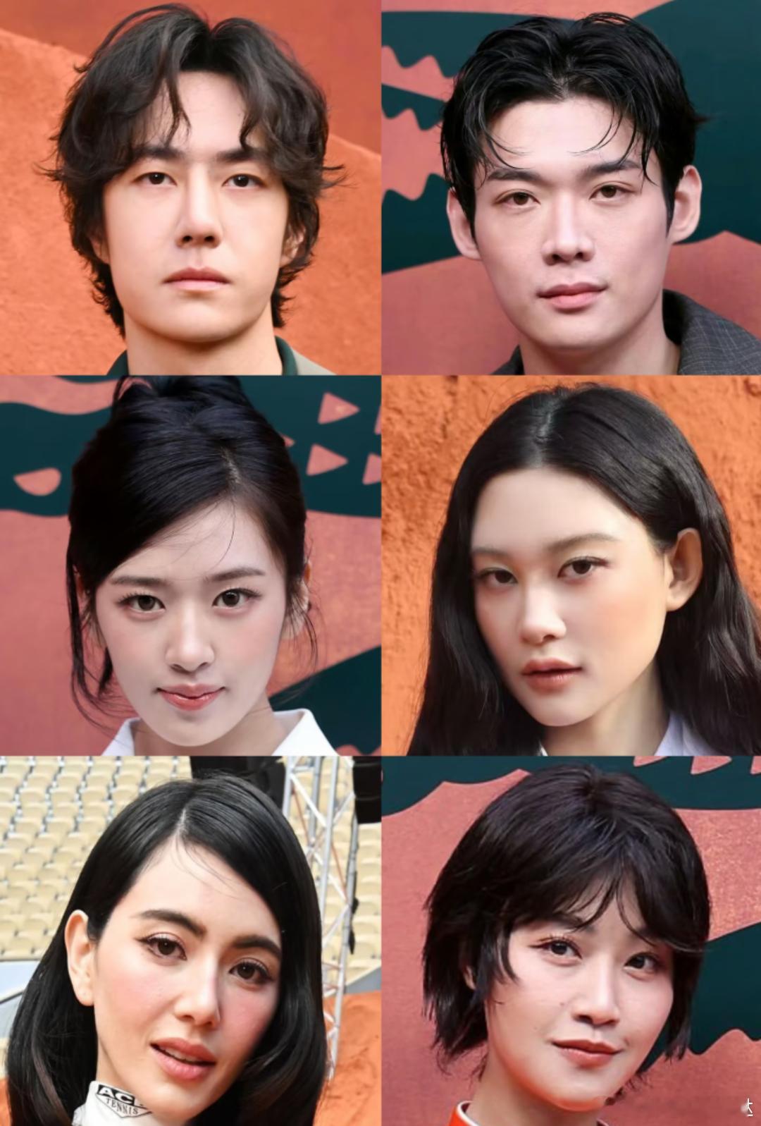 Lacoste大秀G社怼脸生图王一博、安宥真、金允植、蓝盈莹、陈嫣冉、Maida