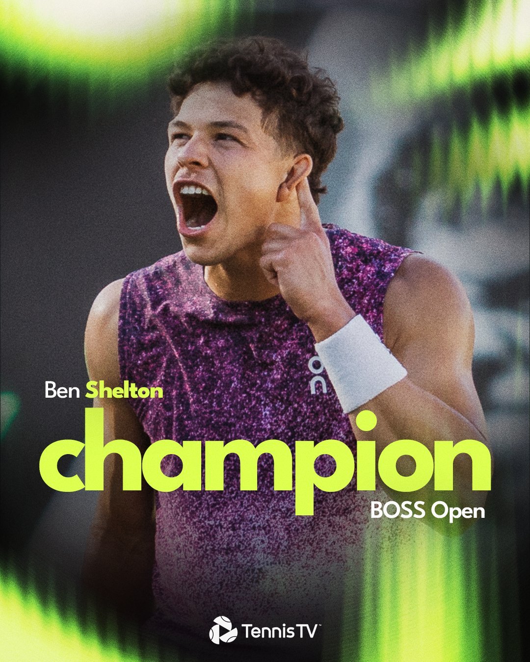 ATP250斯图加特赛男单决赛🔥头号种子谢尔顿以6-4 2-6 6-4击败弗里