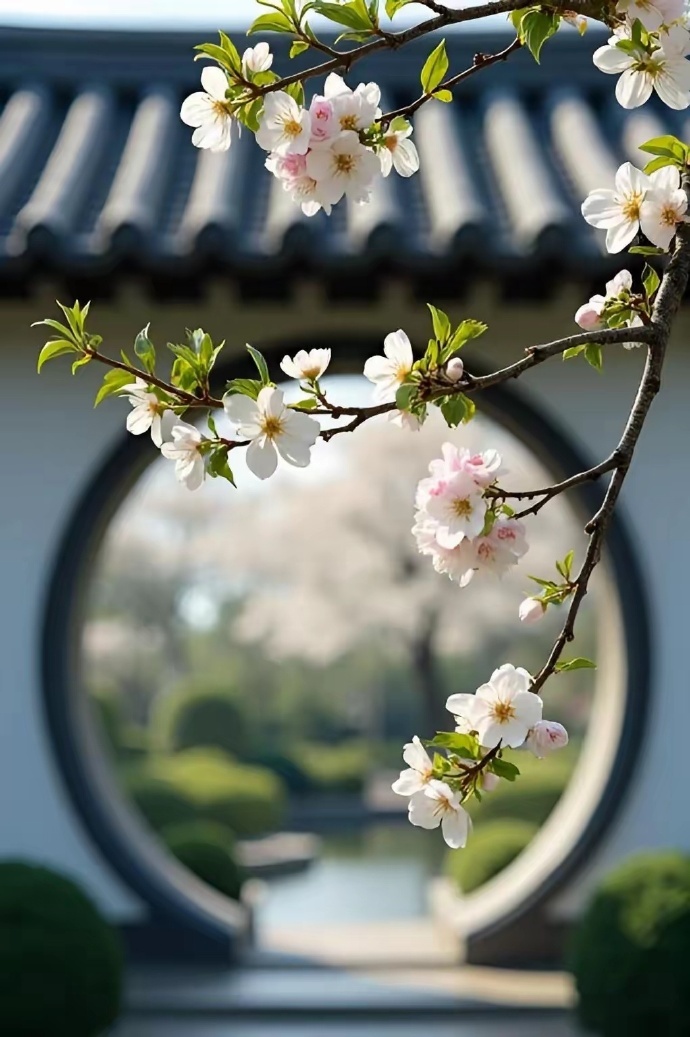 一城烟雨一楼台，一花只为一树开。[心] 