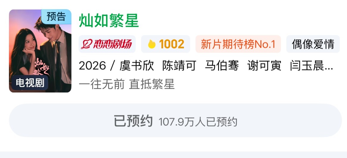 啊啊啊啊 剧播期第一次团建垫热度小目标拿下！1002达成！✅ 继续冲！不要松懈孩