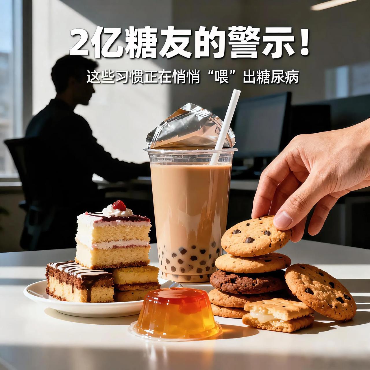 2亿糖友的警示！这些习惯正在悄悄“喂”出糖尿病
 
“习惯是健康的基石，也是疾病