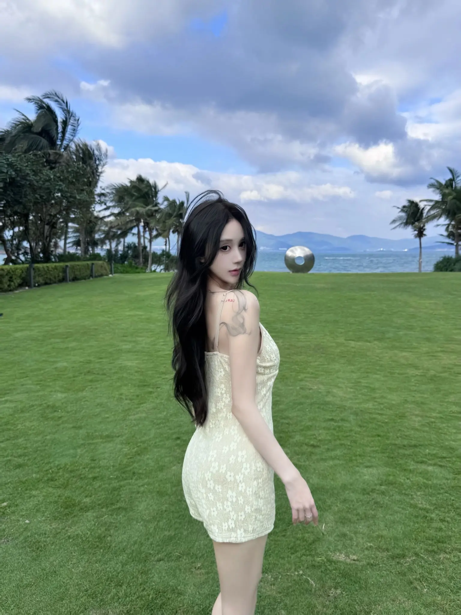 我用晴天形容你。