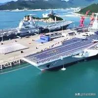 我们不是美国，他们的航母一出动就意味着要打仗，两艘航母同时出现在同一海域预示着美