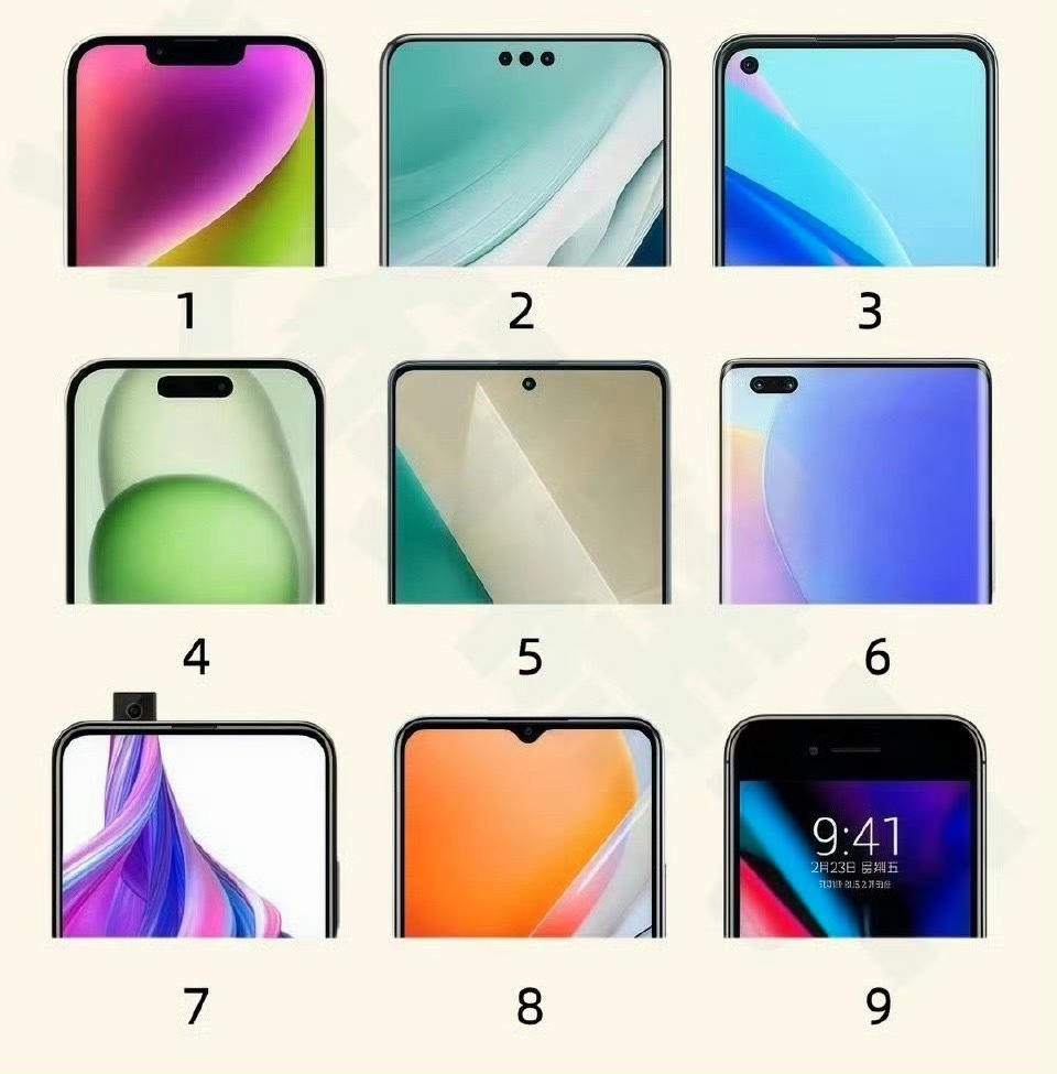 盘点过往主流的前置设计对比图，你更喜欢哪种设计？ 