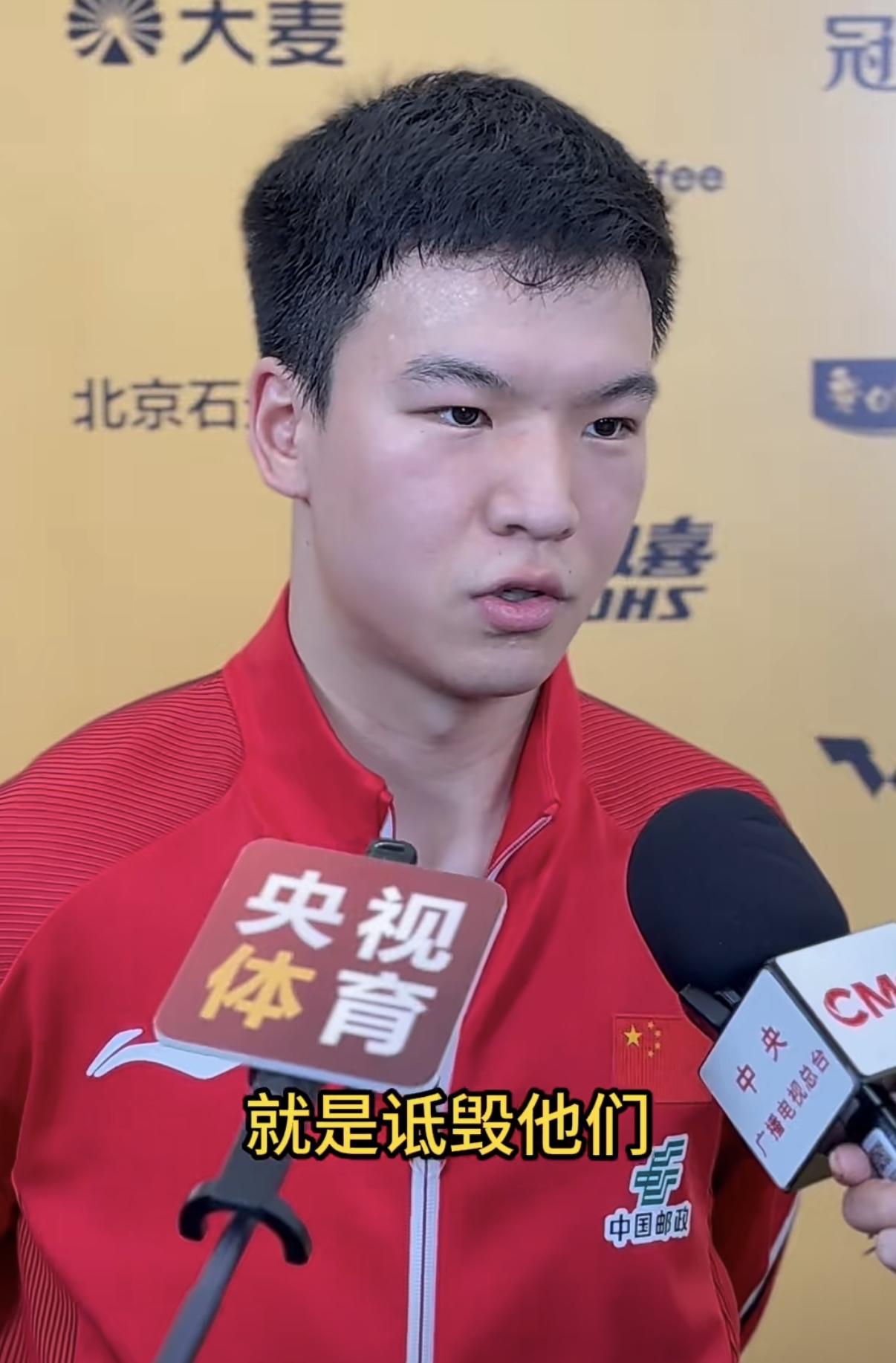 在 WTT 中国大满贯期间，中国乒乓球队选手向鹏在接受采访时，再次提及乒乓球队遭