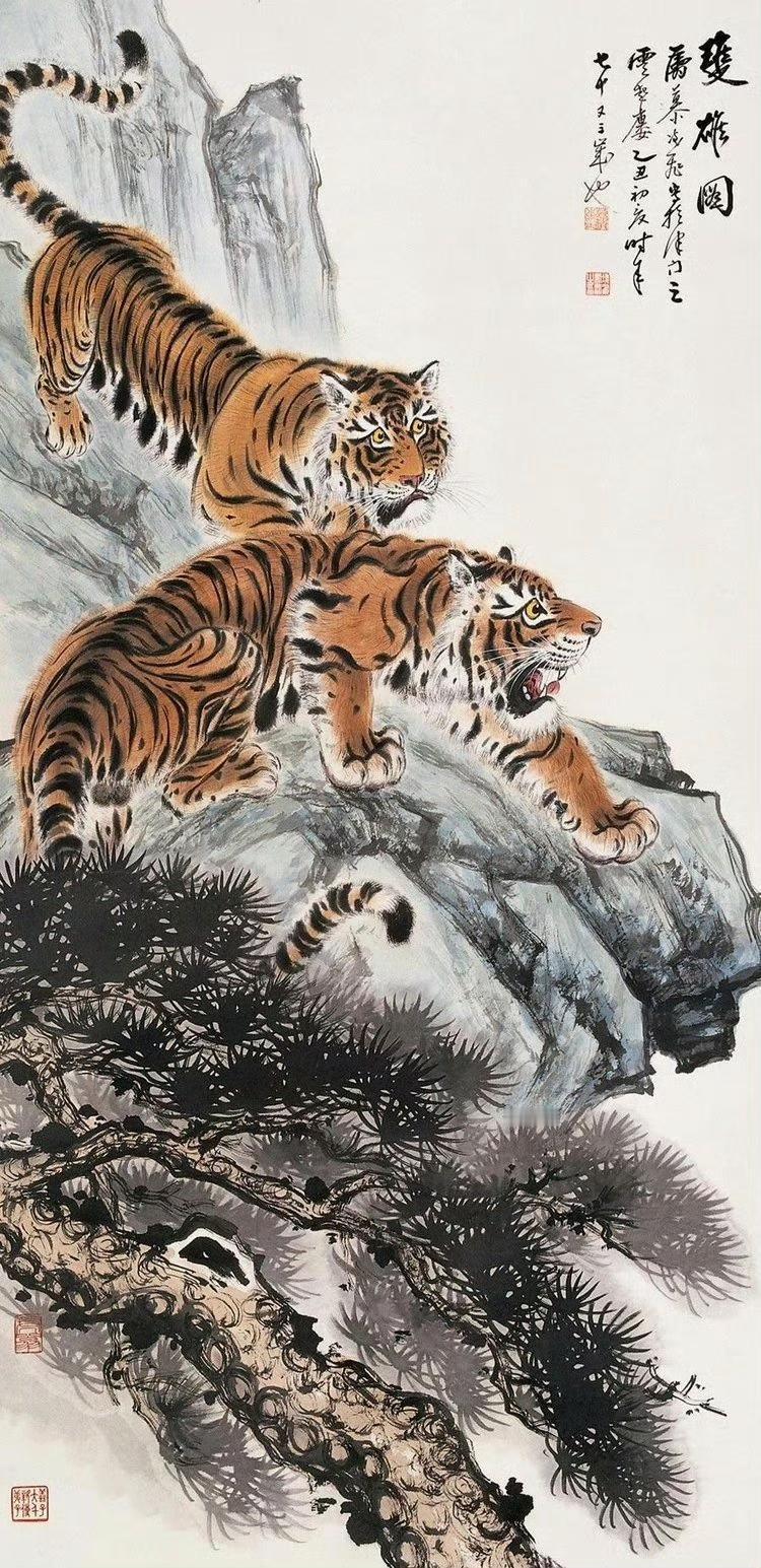 【养虎作画，笔墨生威——走近画虎大师张善孖】
张泽（1882－1940），字善孖