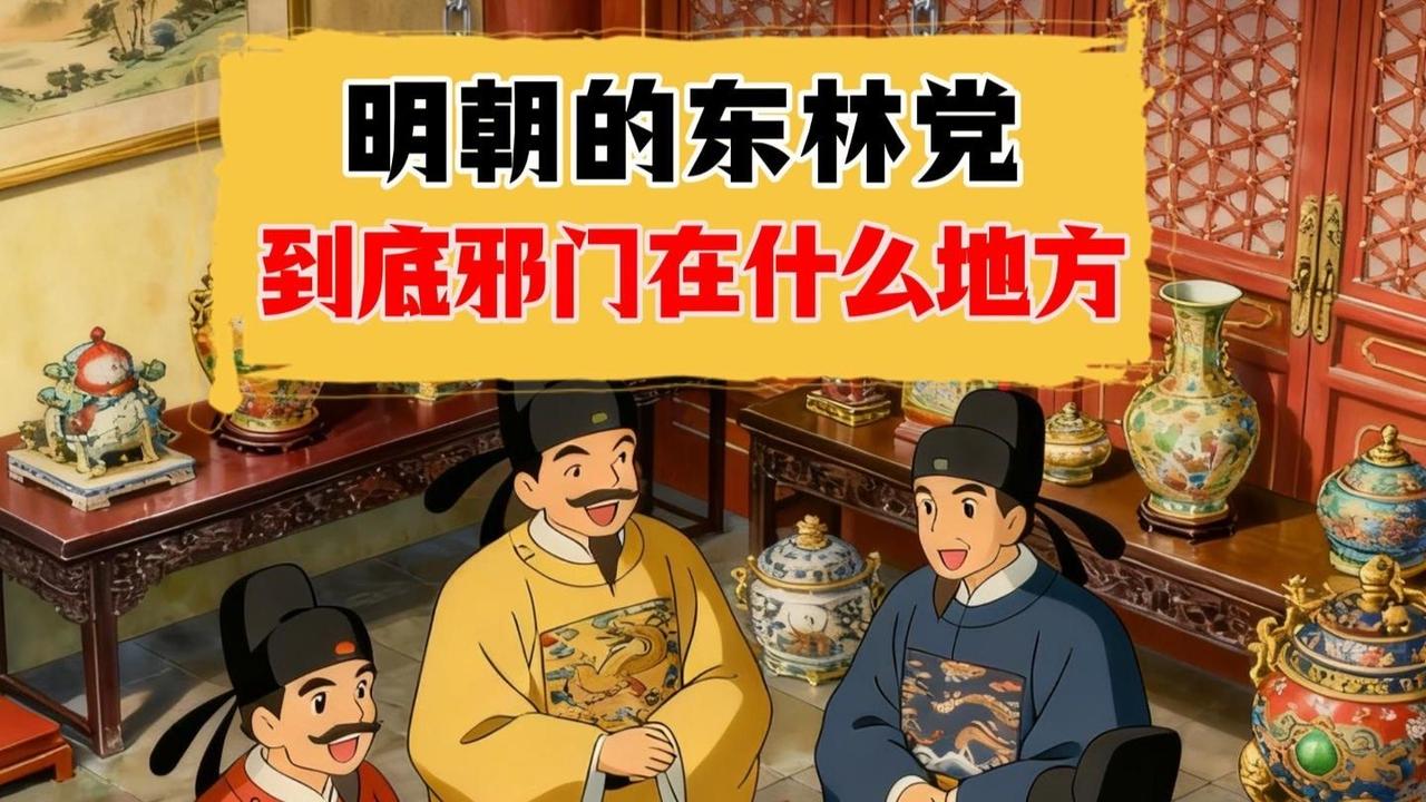 东林党是晚明以江南士大夫为核心的政治群体，标榜“清流”，主张整顿吏治、限制宦官干