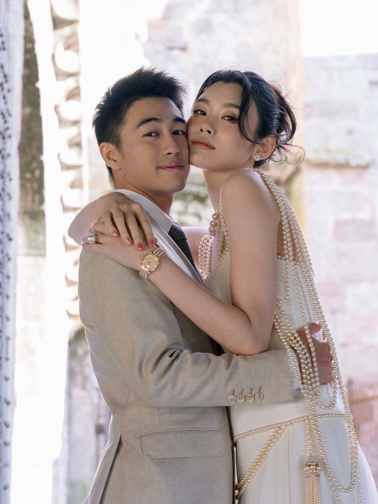 奚梦瑶何猷君 婚礼上的一些新图！