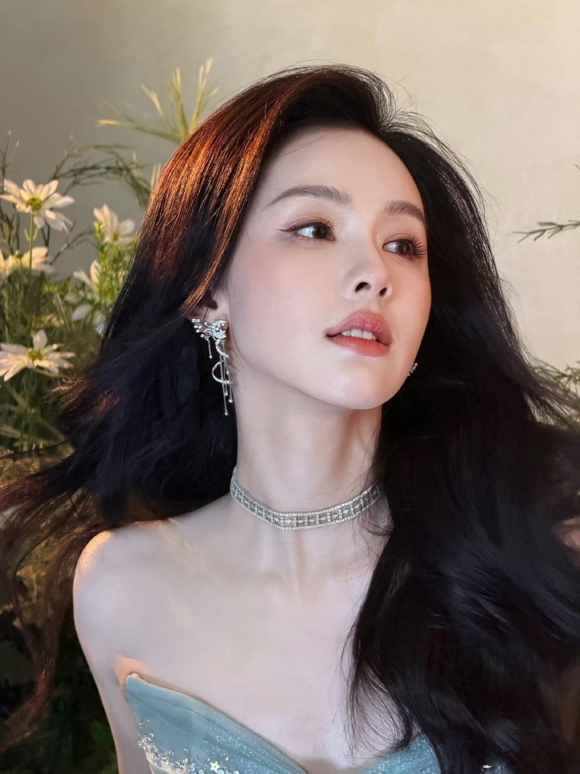 华天崎给陈都灵化的清风流光妆，太美了，这也太棒了吧 