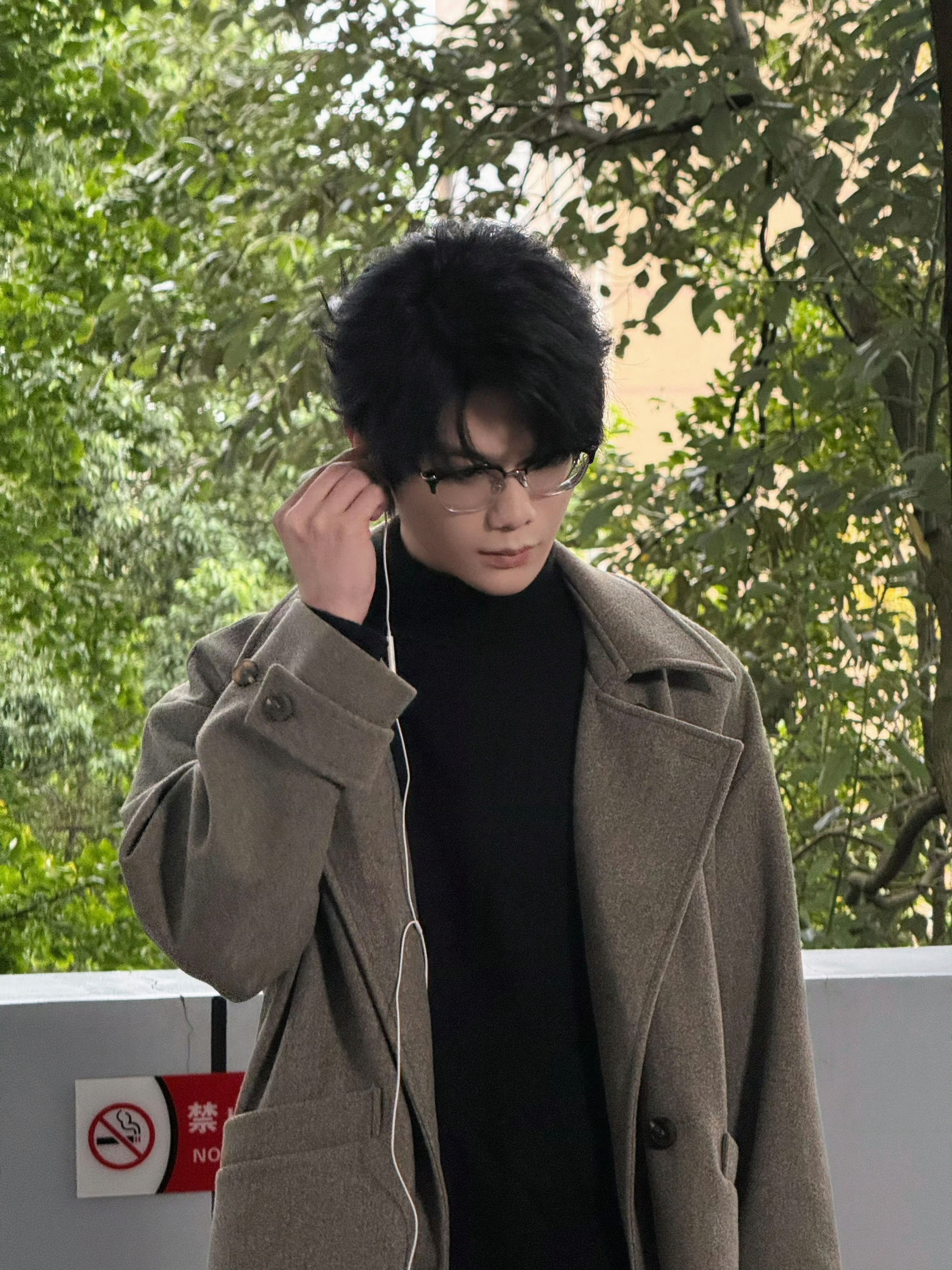 大衣🕊️简直是翩翩公子 