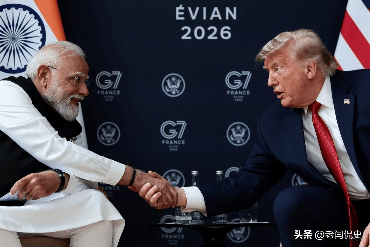美印贸易谈判白热化！本以为美国大棒一挥，印度就会乖乖就范。谁成想，连扛两道制裁的